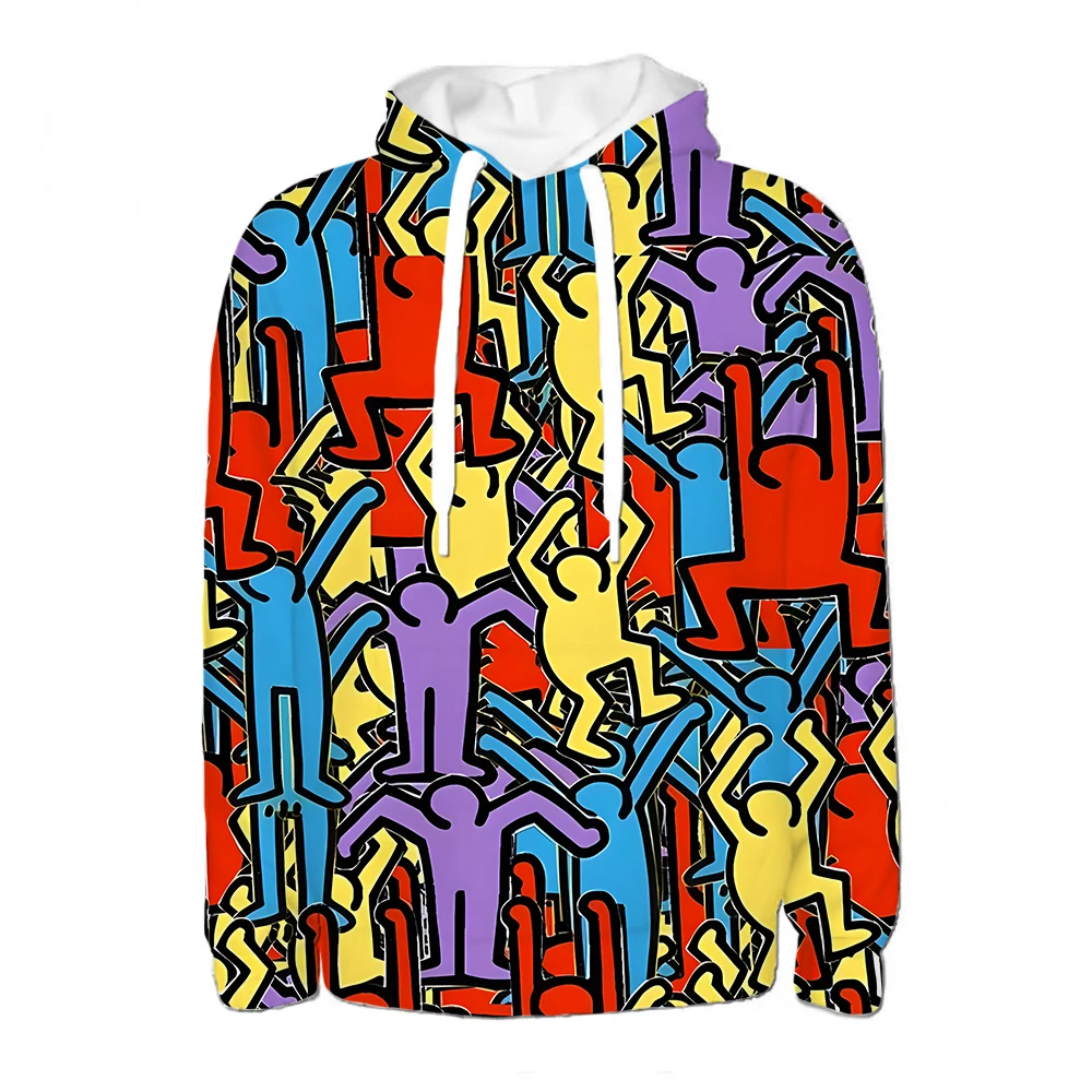Kkeith Hharing 3D Printing New Pop Art Graphic Hoodie Men/women Color Block Splicing Hollow Man Funko Pop Clothing Four Seasons
Kkeith Hharing 3D Printing New Pop Art Graphic Hoodie Men/women Color Block Splicing Hollow Man Funko Pop Clothing Four Seasons