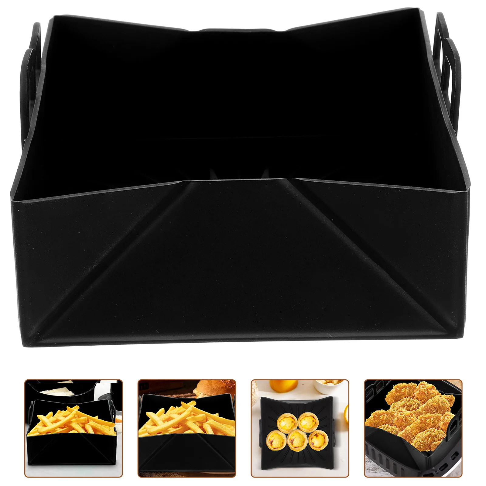 Fryer Air Silicone Basket Pot Liner Baking Pan Bowl Tray Non Liners Paper Crisper Replacement Stick Accessories Mats Reusable
Fryer Air Silicone Basket Pot Liner Baking Pan Bowl Tray Non Liners Paper Crisper Replacement Stick Accessories Mats Reusable