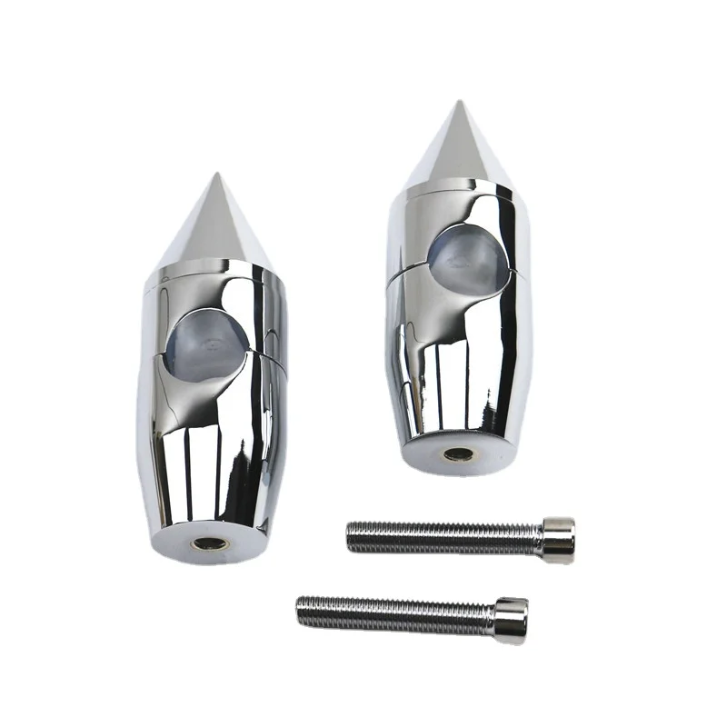 Chrome 1" Spike Motor Handlebar Riser Cruiser Chopper Bobber Big Dog Cafe Racer
Chrome 1" Spike Motor Handlebar Riser Cruiser Chopper Bobber Big Dog Cafe Racer