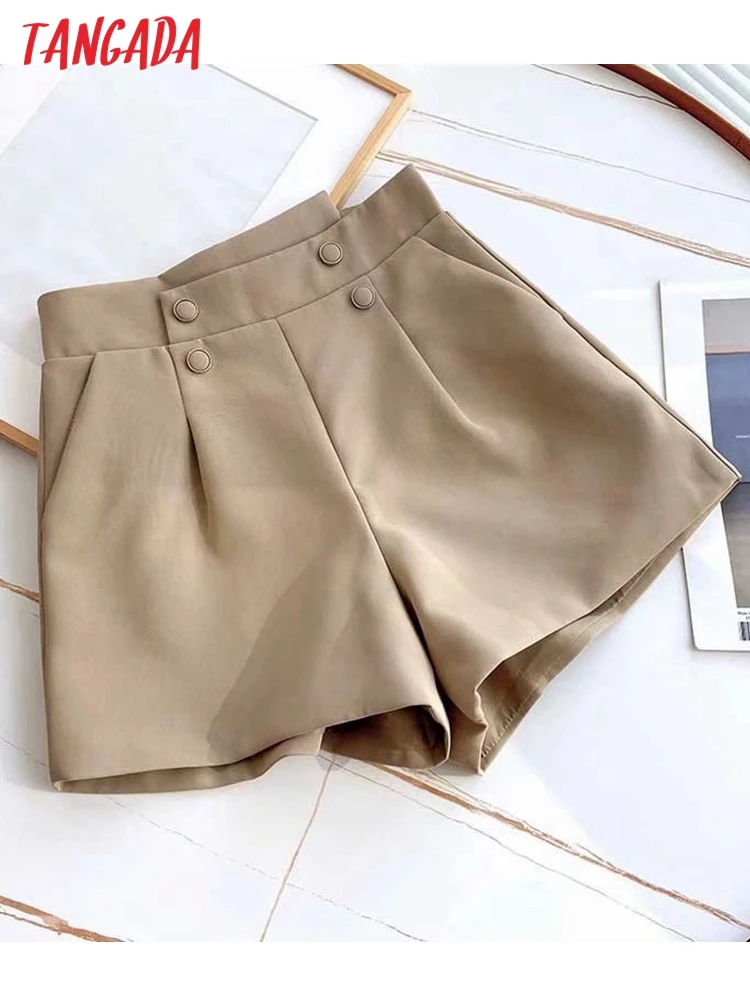 Tangada 2022 New Women Elegant Button Decorate Skirt Shorts Zipper Pockets OL Shorts Pantalones 4R03
Tangada 2022 New Women Elegant Button Decorate Skirt Shorts Zipper Pockets OL Shorts Pantalones 4R03
