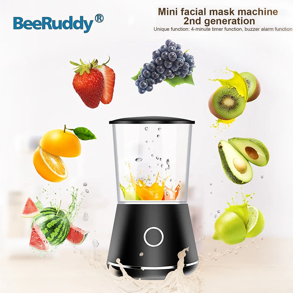 BeeRuddy DIY Automatic Mini Fruit Face Mask Maker Machine Facial Treatment Vegetable Collagen Mask Moisturizing Home Beauty
BeeRuddy DIY Automatic Mini Fruit Face Mask Maker Machine Facial Treatment Vegetable Collagen Mask Moisturizing Home Beauty