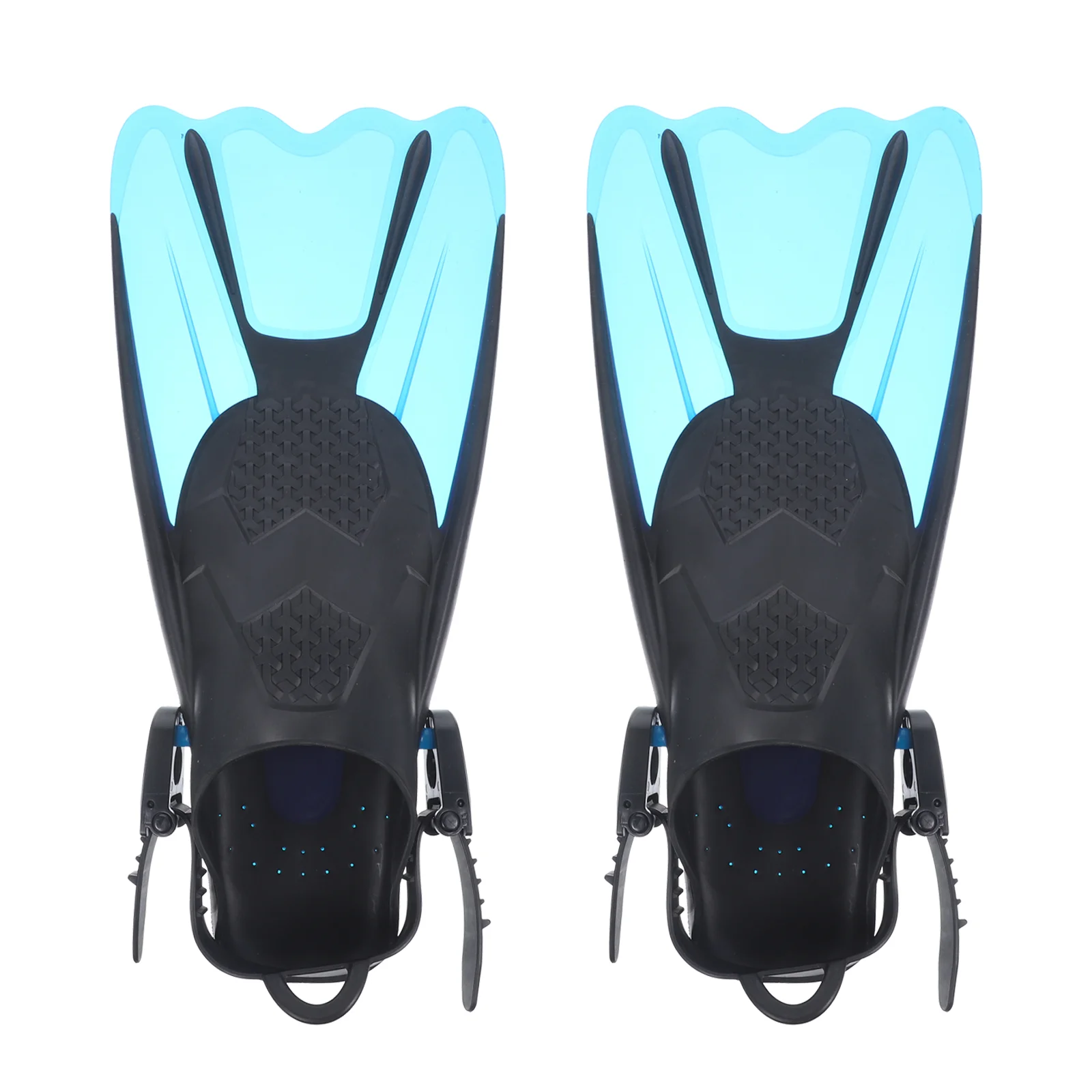 

2 Pcs Diving Fins Swimming Flipper Training Accessories Men Open Heel Flippers Scuba Gear Snorkeling Adults