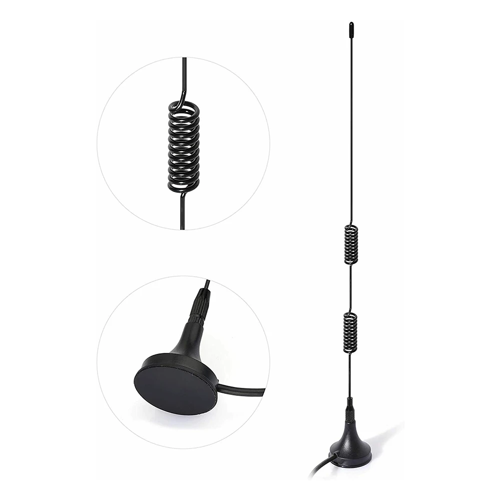 7dBi VHF UHF Ham Radio Antenna Amateur Radio Mobile Radio Scanner Antenna BNC Male Connector 25MHz - 1200MHz
7dBi VHF UHF Ham Radio Antenna Amateur Radio Mobile Radio Scanner Antenna BNC Male Connector 25MHz - 1200MHz