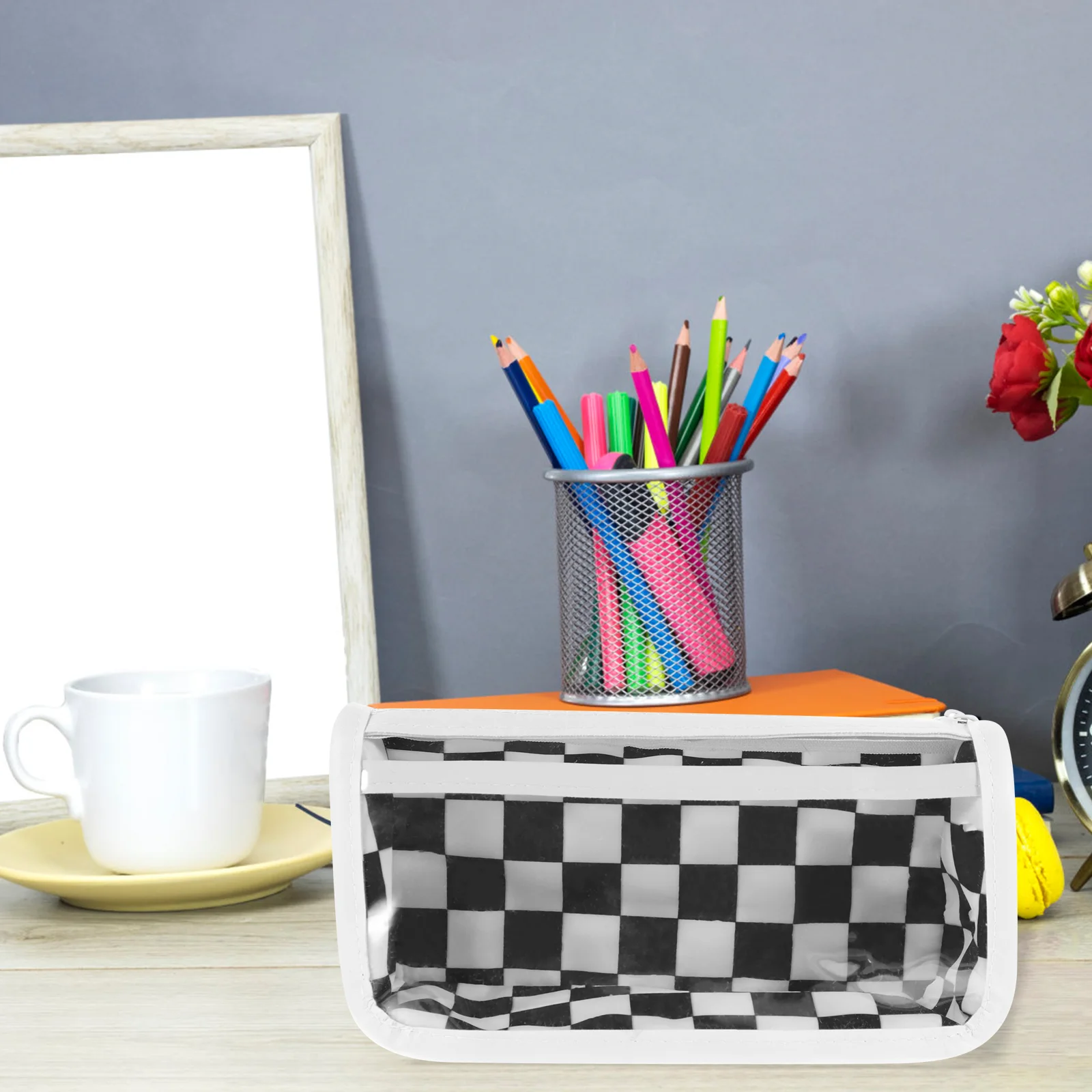 Checkerboard Case Portable Bag Kids Pencils Large Capacity Students Stationery Big Storage Junior High Convenient Organizer
Checkerboard Case Portable Bag Kids Pencils Large Capacity Students Stationery Big Storage Junior High Convenient Organizer
