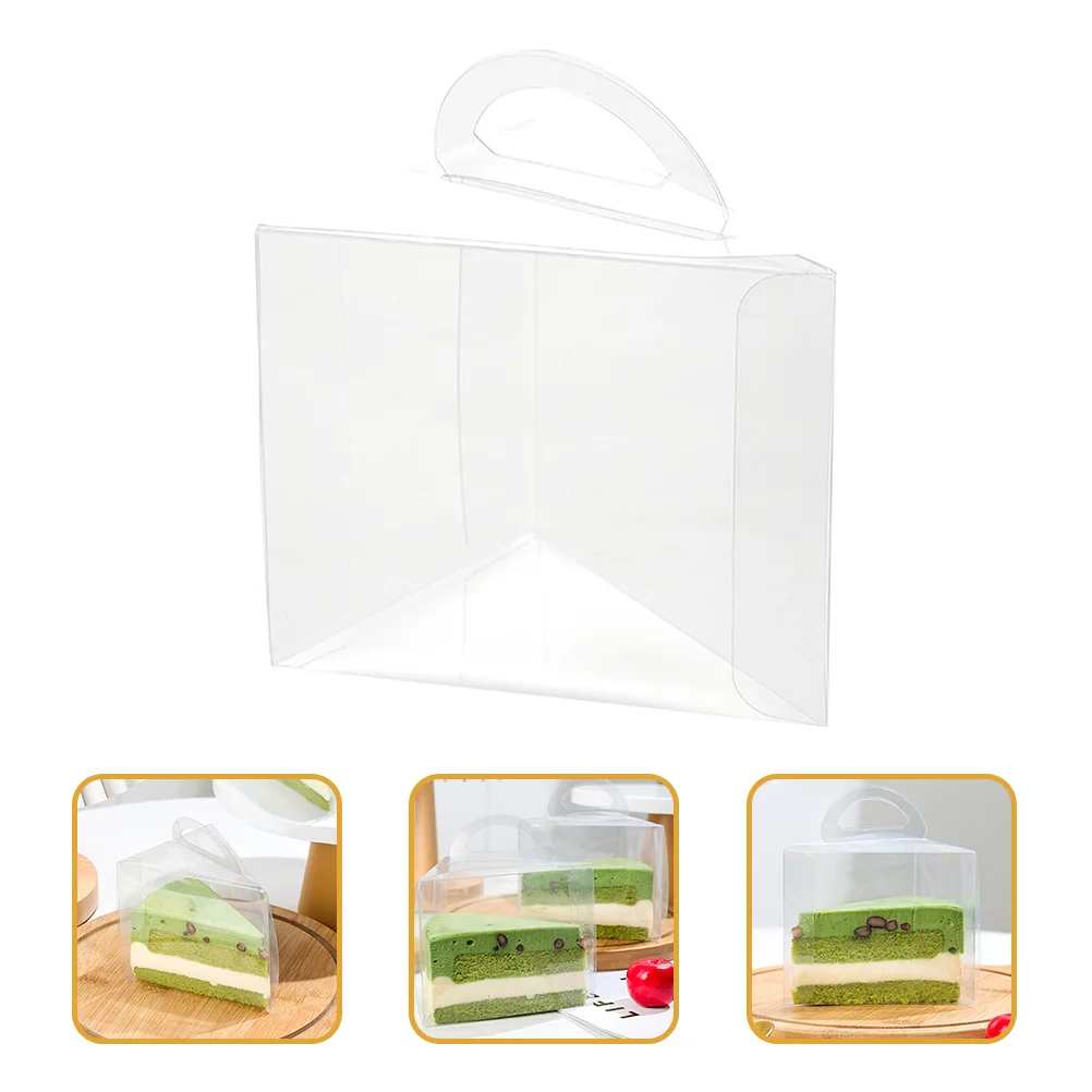 50pcs Clear Dessert Cupcake Triangle Box Plastic Transparent Triangle Cake Boxes
50pcs Clear Dessert Cupcake Triangle Box Plastic Transparent Triangle Cake Boxes