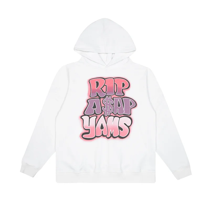 Top Quality Asap Rocky Letter Print Hoodies Men Women Couple Cotton Pullover Hip Hop High Street Oversize Casual Hoodie
Top Quality Asap Rocky Letter Print Hoodies Men Women Couple Cotton Pullover Hip Hop High Street Oversize Casual Hoodie
