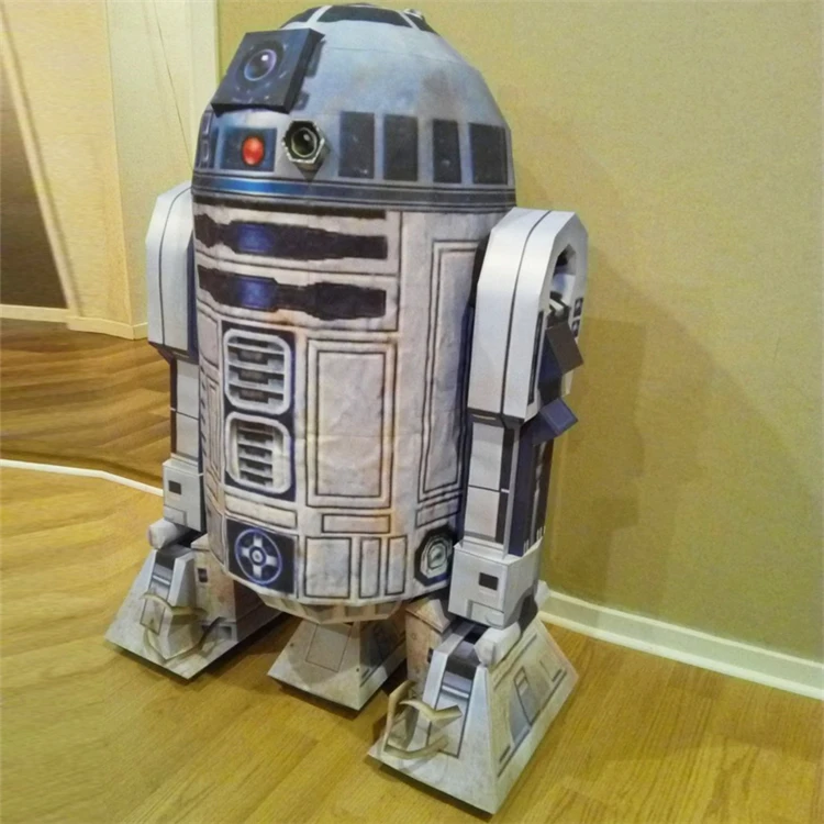 R2-D2 Robot Planet Hand-made Ornaments Fun Handmade Paper-cut Toy Paper Model Diy
R2-D2 Robot Planet Hand-made Ornaments Fun Handmade Paper-cut Toy Paper Model Diy