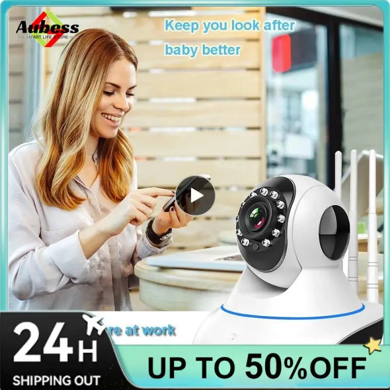 Auto Tracking Surveillance Camera Infrared Night 1.3 Mp Robot Camera 1080p 1080p Wifi Ptz Ip Camera Indoor Security
Auto Tracking Surveillance Camera Infrared Night 1.3 Mp Robot Camera 1080p 1080p Wifi Ptz Ip Camera Indoor Security