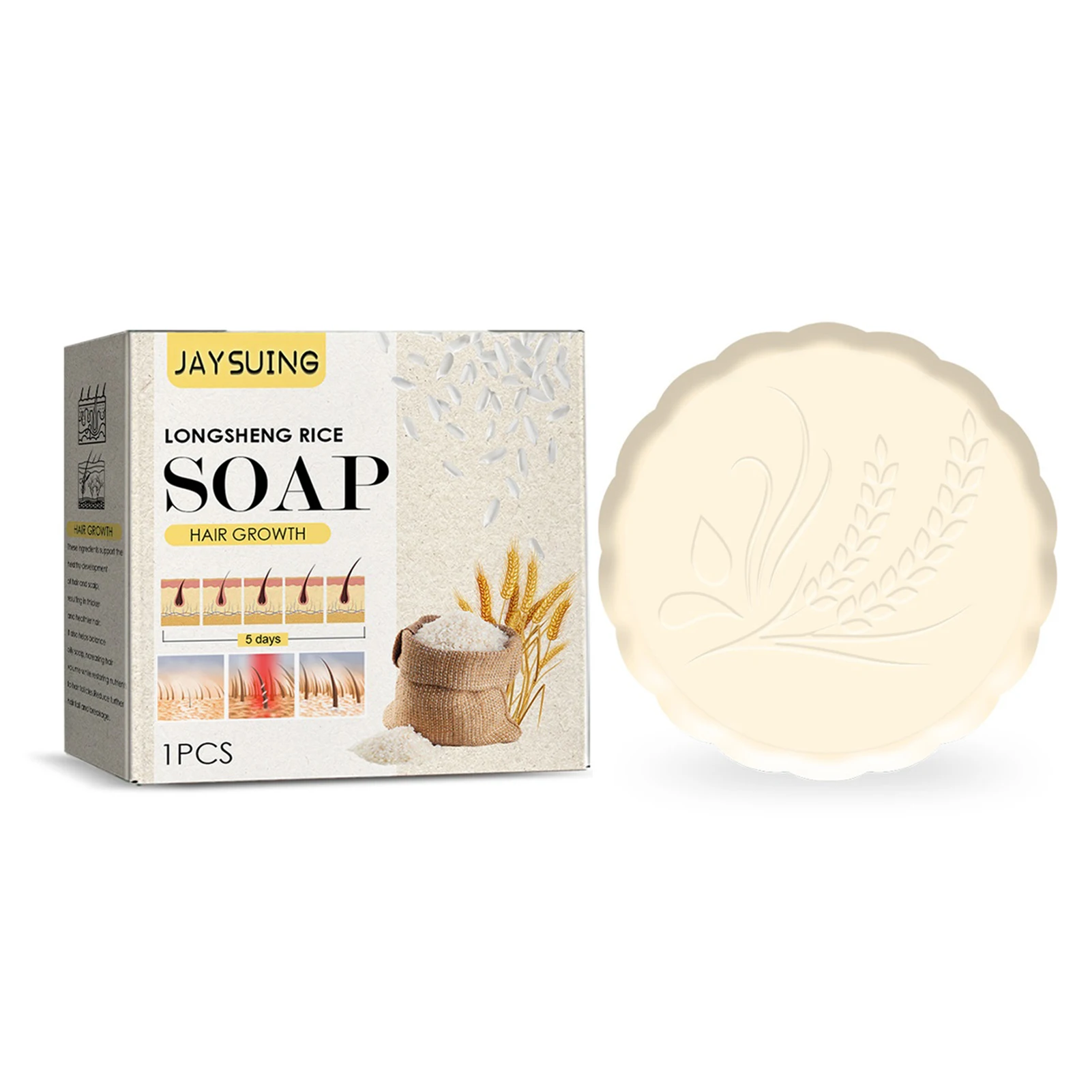 Rice Water Shampoo Bar 108g Rice Water Shampoo Soaps Fast Hair Growth Dense Regrowth Rice Soap Hair Thickening Soaps For Thin 
Rice Water Shampoo Bar 108g Rice Water Shampoo Soaps Fast Hair Growth Dense Regrowth Rice Soap Hair Thickening Soaps For Thin