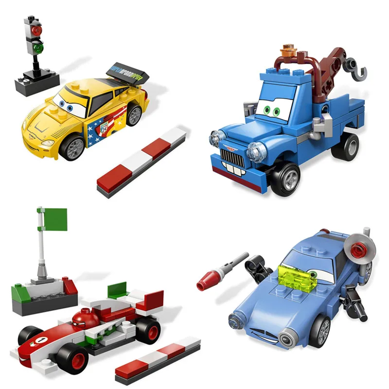 Speed Ivan Mater Finn McMissile Jeff Gorvette Car Champion Model Building Blocks Bricks Sets Classic Kids Toys For Children
Speed Ivan Mater Finn McMissile Jeff Gorvette Car Champion Model Building Blocks Bricks Sets Classic Kids Toys For Children