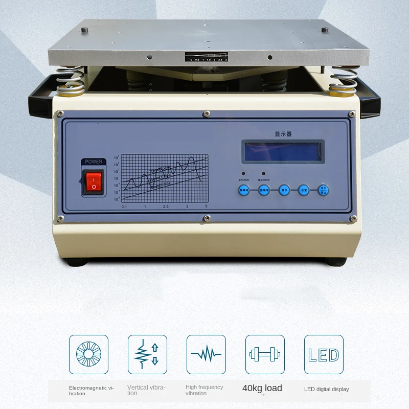 Vertical and horizontal vibration test machine of variable frequency electromagnetic vibration table; three-axis vibration test
Vertical and horizontal vibration test machine of variable frequency electromagnetic vibration table; three-axis vibration test
