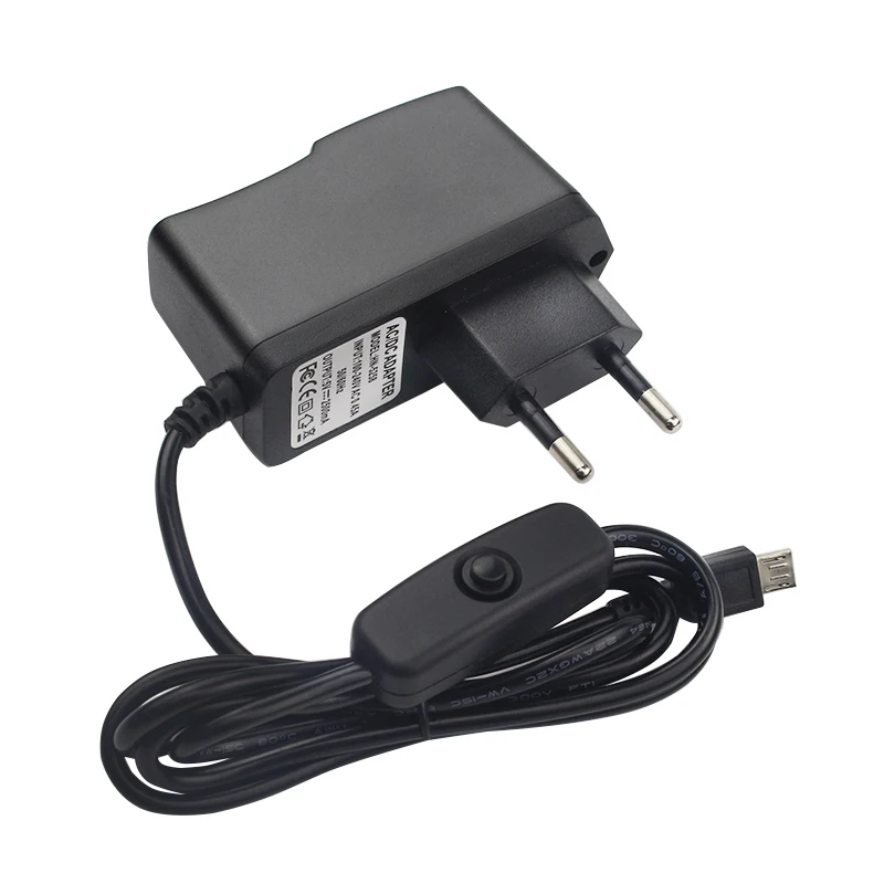 For Raspberry Pi 3 Power Supply 5V 2.5A Power Adapter EU US UK AU Charger With ON/OFF Switch Button For Raspberry Pi 3 Model B+
For Raspberry Pi 3 Power Supply 5V 2.5A Power Adapter EU US UK AU Charger With ON/OFF Switch Button For Raspberry Pi 3 Model B+