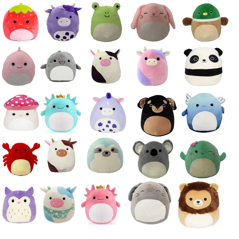 Плюшевые игрушки Kawaii, новинка 2023, 20 см, милые коровы, динозавр, Лев, панда, краб, летучая мышь, мягкие игрушки, плюшевые подушки, детские подарк...
Плюшевые игрушки Kawaii, новинка 2023, 20 см, милые коровы, динозавр, Лев, панда, краб, летучая мышь, мягкие игрушки, плюшевые подушки, детские подарк...