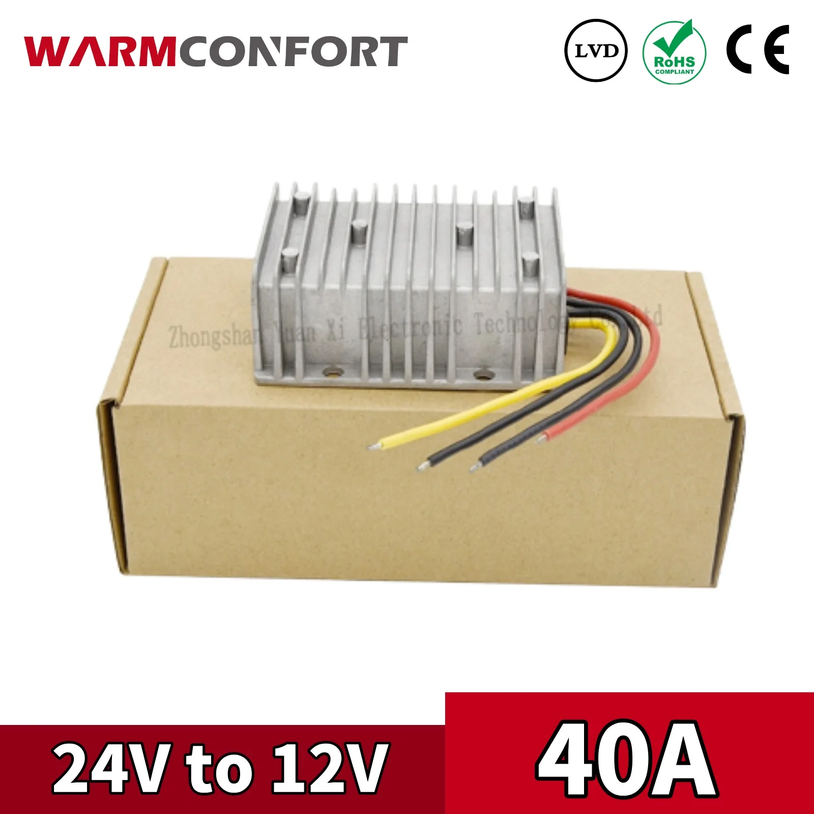 24V to 12V 40A 480W DC DC Converter Step-down Buck Car Truck Vehicle Top-Quality
24V to 12V 40A 480W DC DC Converter Step-down Buck Car Truck Vehicle Top-Quality