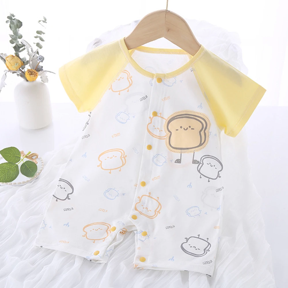 Baby Jumpsuit Summer Thin Long Sleeve Romper Newborn Clothes Cotton Monk Clothes Comfortable for Kids Bodysuits BM88
Baby Jumpsuit Summer Thin Long Sleeve Romper Newborn Clothes Cotton Monk Clothes Comfortable for Kids Bodysuits BM88