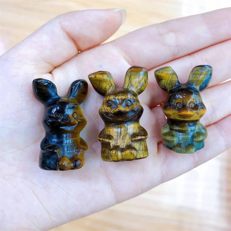 3PCS Natural Tiger Eye Stone Cartoon Pig Crystal Figurine Carving Animal Home Decorations Healthy Children Toy
3PCS Natural Tiger Eye Stone Cartoon Pig Crystal Figurine Carving Animal Home Decorations Healthy Children Toy