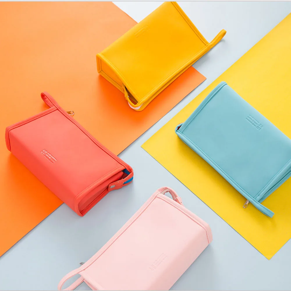 Women Cosmetic Bag PU Leather Waterproof Zipper Travel Washing Makeup Organizer Make Up Bag PU 1Pc Large Beauty Case
Women Cosmetic Bag PU Leather Waterproof Zipper Travel Washing Makeup Organizer Make Up Bag PU 1Pc Large Beauty Case