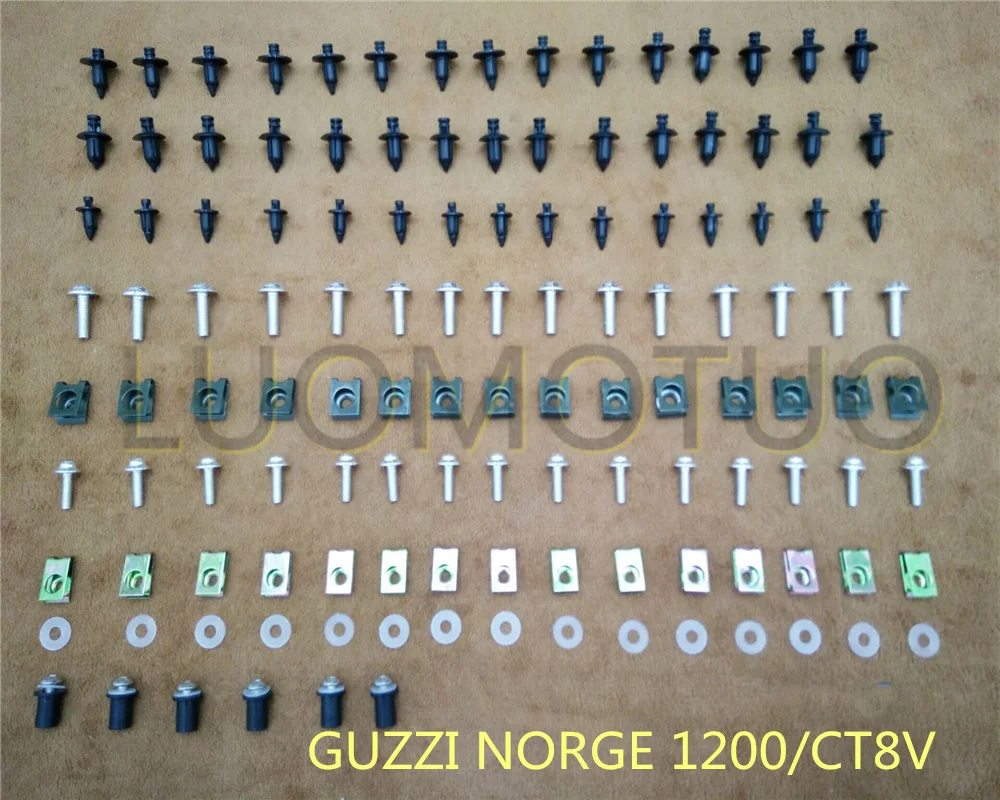 Fairing Bodywork Kit Bolts Screws For Fit For MOTO GUZZI NORGE 1200/GT8V 2006-2015
Fairing Bodywork Kit Bolts Screws For Fit For MOTO GUZZI NORGE 1200/GT8V 2006-2015