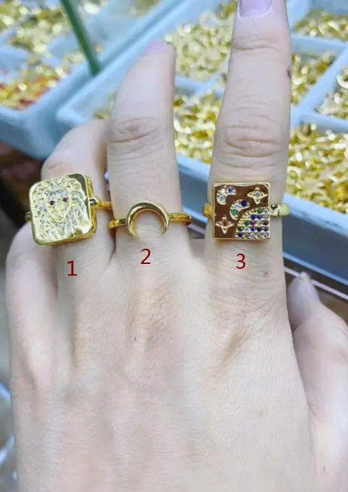 1 шт. Квадратные Кольца в форме Луны циркониевые ювелирные изделия кольцо металлические кольца аксессуары ювелирные изделия для женщин Рег... 
1 шт. Квадратные Кольца в форме Луны циркониевые ювелирные изделия кольцо металлические кольца аксессуары ювелирные изделия для женщин Рег...