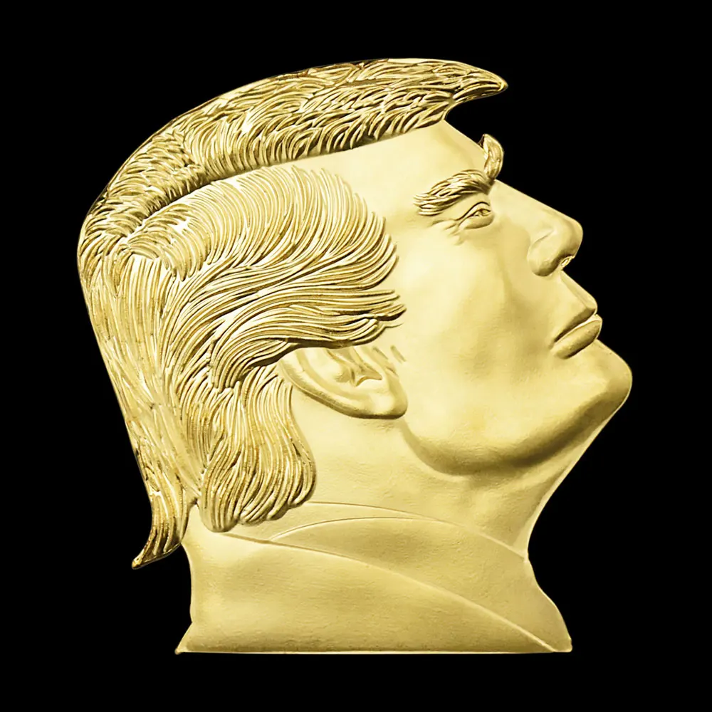 Trump Supporter's Badge United States 45th President of America Make America Great Again Challenge Coin American Patriot Coin
Trump Supporter's Badge United States 45th President of America Make America Great Again Challenge Coin American Patriot Coin