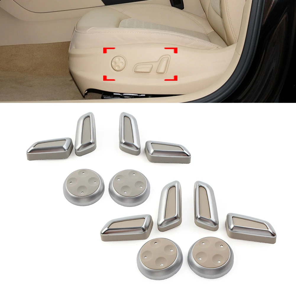 6Pcs/Set Car Seat Switch Adjustment Button Cover Kit For Audi A3 A4 A5 A6 A7 Q3 Q5 For Volkswagen CC Tigauan
6Pcs/Set Car Seat Switch Adjustment Button Cover Kit For Audi A3 A4 A5 A6 A7 Q3 Q5 For Volkswagen CC Tigauan