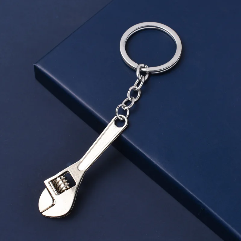 Wrench Keychain Stainless Steel Car Key Ring High-grade Simulation Spanner Key Chain Keyring Keyfob Tools Novelty Camping Gear
Wrench Keychain Stainless Steel Car Key Ring High-grade Simulation Spanner Key Chain Keyring Keyfob Tools Novelty Camping Gear