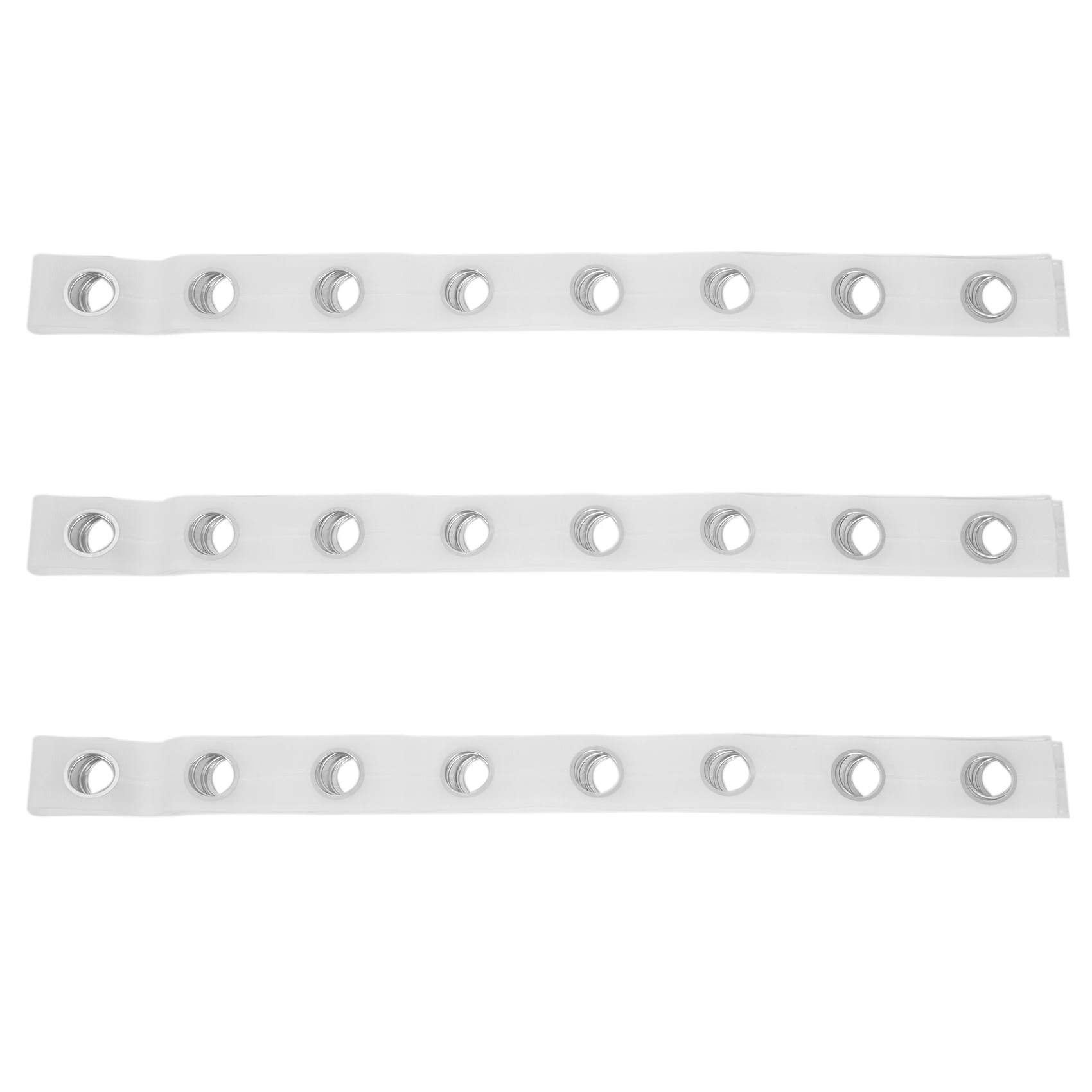 4X 5M Eyelet Curtain Tape 40 Rings Accessories Sewing Silver Curtains Blinds New
4X 5M Eyelet Curtain Tape 40 Rings Accessories Sewing Silver Curtains Blinds New