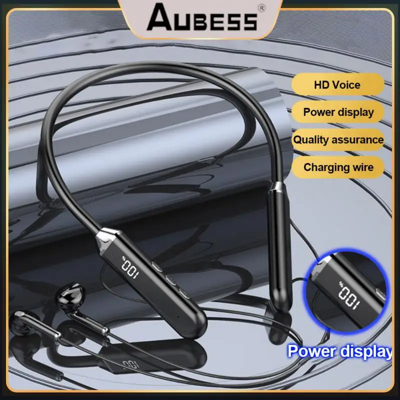 Wireless Neckband Wireless Headphones Noise Cancelling Neckband Headset Hifi Headset Ergonomic Earphone Sport Earbuds
Wireless Neckband Wireless Headphones Noise Cancelling Neckband Headset Hifi Headset Ergonomic Earphone Sport Earbuds