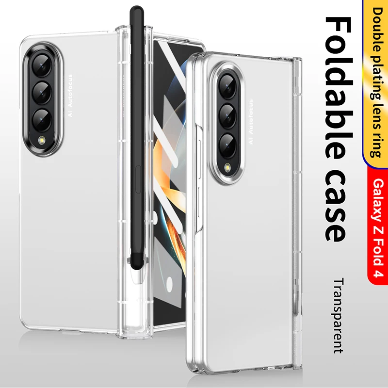 Чехол-подставка для телефона Samsung Galaxy Z, Складывающийся на петли, Складывающийся 4 дюйма, складной чехол с S-ручкой, двойное покрытие, кольцо для объектива, противоударный чехол
Чехол-подставка для телефона Samsung Galaxy Z, Складывающийся на петли, Складывающийся 4 дюйма, складной чехол с S-ручкой, двойное покрытие, кольцо для объектива, противоударный чехол