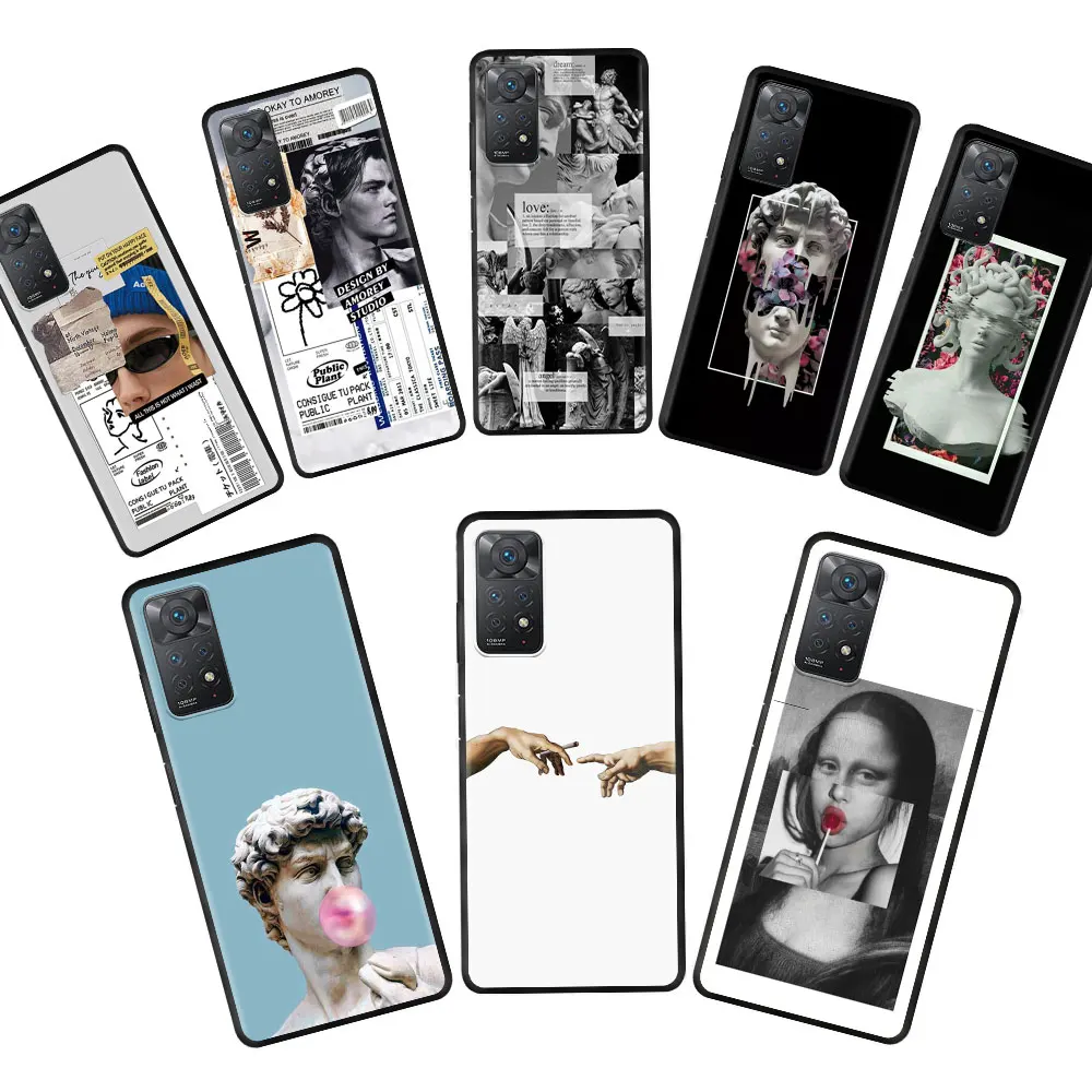 Great Art Aesthetic David Mona Lisa Silicone Celular Case Coque for Redmi Note 10 Pro 11T 9 K40 9S 9S 8 11S 11Pro Print TPU 
Great Art Aesthetic David Mona Lisa Silicone Celular Case Coque for Redmi Note 10 Pro 11T 9 K40 9S 9S 8 11S 11Pro Print TPU