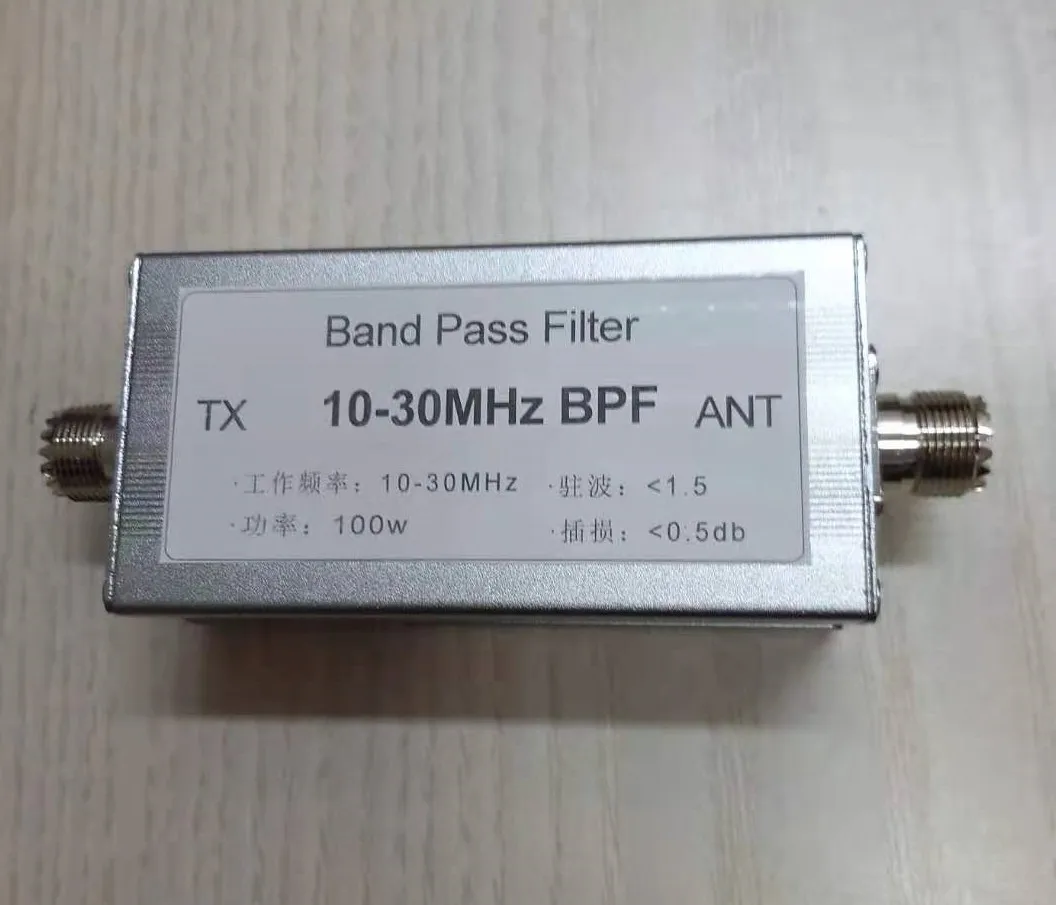 

BPF-10-30 10-30MHz band-pass filter short-wave transceiver anti-jamming to improve receiving sensitivity