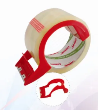 Tape Convenient 48mm Sealing Packing Tape Cutter Plastic Adhesive Seat Simple Tape Tooth Iron Machine Holder Dispenser Tape Box
Tape Convenient 48mm Sealing Packing Tape Cutter Plastic Adhesive Seat Simple Tape Tooth Iron Machine Holder Dispenser Tape Box
