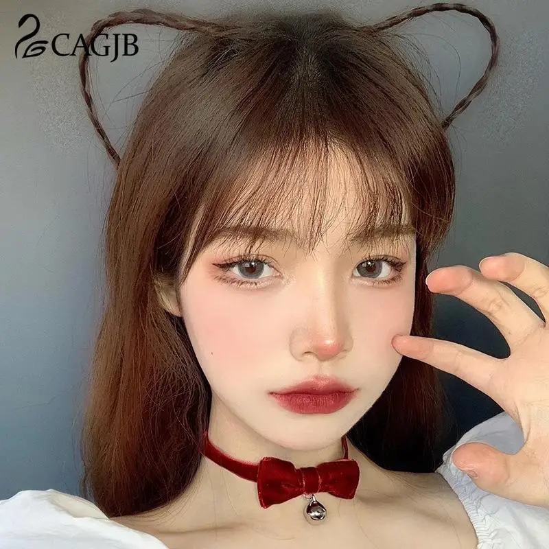Trendy Velvet Choker Necklace Bowknot Bells Chocker Handmade Boho Gothic Costume Jewelry
Trendy Velvet Choker Necklace Bowknot Bells Chocker Handmade Boho Gothic Costume Jewelry