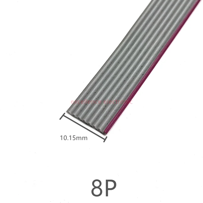 Плоский ленточный кабель 1.27 мм серый 28 AWG для разъемов 2,54 мм
Плоский ленточный кабель 1.27 мм серый 28 AWG для разъемов 2,54 мм