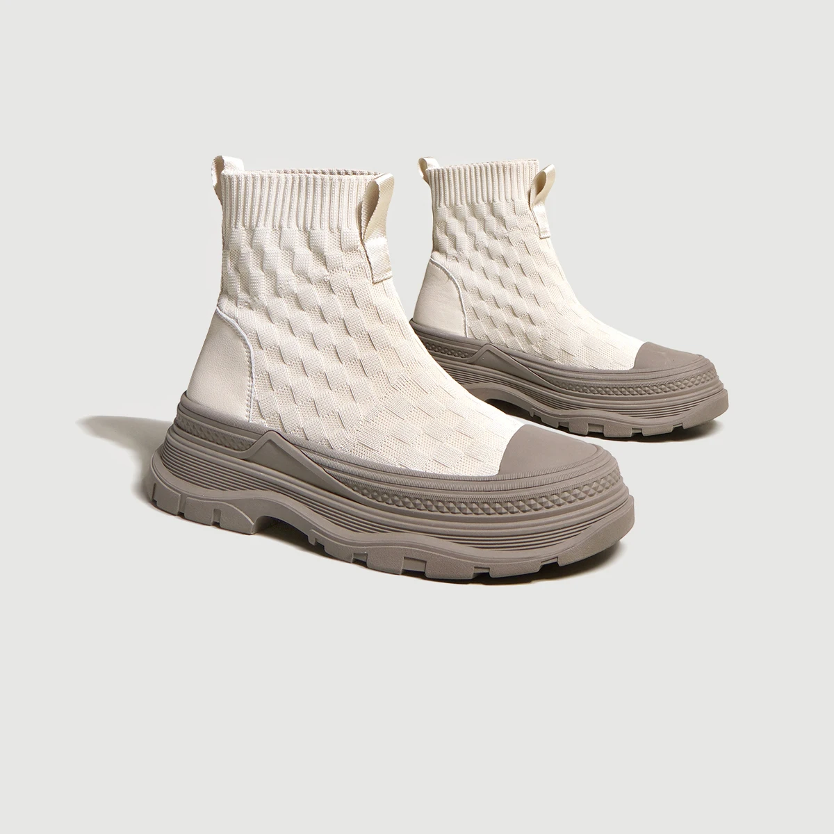 Breathable Autumn Boots Flat Platform Thick Sole Socks Boots Short Boots Women's Skinny Boots Knitted Casual High-top Shoes New
Breathable Autumn Boots Flat Platform Thick Sole Socks Boots Short Boots Women's Skinny Boots Knitted Casual High-top Shoes New