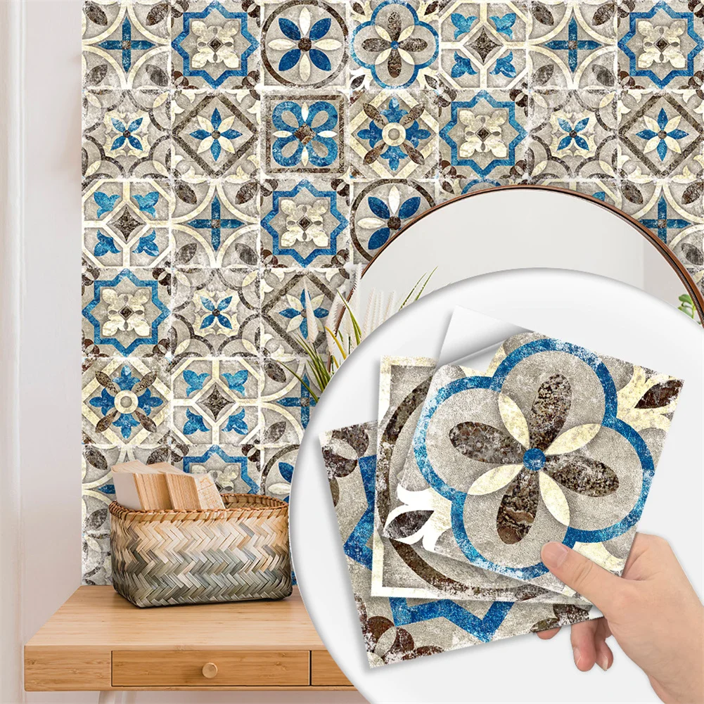 10PCS/Set Old Style Frosted Tile Floor Wall Stickers Kitchen Bathroom Wall Decor Waterproof Wear-resisting Ground PVC Sticker
10PCS/Set Old Style Frosted Tile Floor Wall Stickers Kitchen Bathroom Wall Decor Waterproof Wear-resisting Ground PVC Sticker
