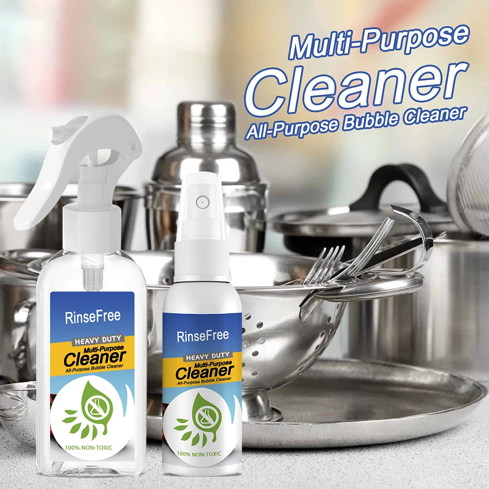 Kitchen Foam Cleaner Degreaser Multifunctional Rust Remover Household Cleaning Tool Spray for Metal Wood Glass Leather 30/100ml
Kitchen Foam Cleaner Degreaser Multifunctional Rust Remover Household Cleaning Tool Spray for Metal Wood Glass Leather 30/100ml