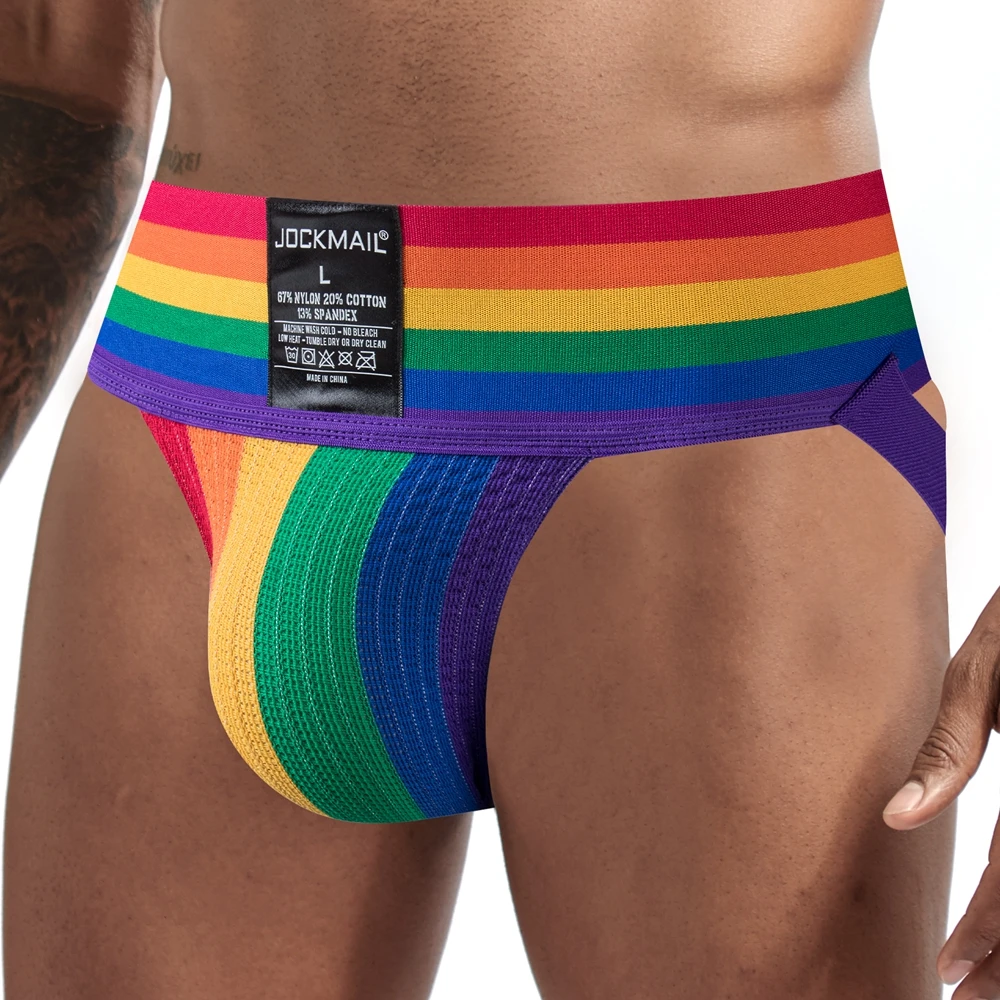 JOCKMAIL Jockstrap Men Underwear Slip Homme Sexy Cuecas Masculinas UnderpantsThongs G Strings Tanga Hombre Gay Male Panties
JOCKMAIL Jockstrap Men Underwear Slip Homme Sexy Cuecas Masculinas UnderpantsThongs G Strings Tanga Hombre Gay Male Panties