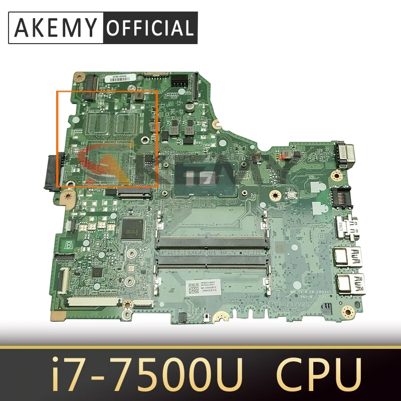 Материнская плата Akemy для ноутбука ACER Aspire E5-574 i7-7500U, материнская плата DA0Z8VMB8E0 SR2ZV DDR4
Материнская плата Akemy для ноутбука ACER Aspire E5-574 i7-7500U, материнская плата DA0Z8VMB8E0 SR2ZV DDR4