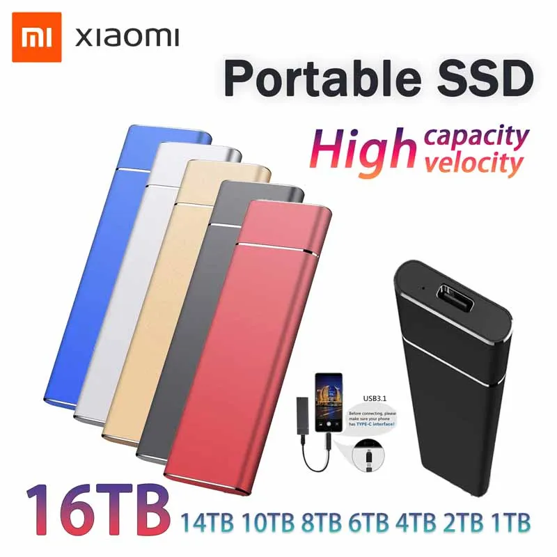 Hot 100% Original High Speed Mini Portable External Hard Drive 2TB 4TB 8TB Hard Disk Capacity Expander for PC Laptop Computer
Hot 100% Original High Speed Mini Portable External Hard Drive 2TB 4TB 8TB Hard Disk Capacity Expander for PC Laptop Computer
