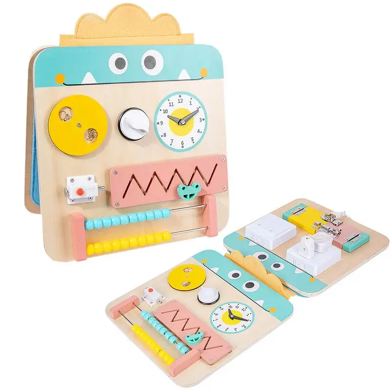 Busyboard Toy For Toddlers 2-4 Montessori Wooden Sensory Toy For Toddlers Multiple Activity Board For 1 2 3 Years Old Preschool
Busyboard Toy For Toddlers 2-4 Montessori Wooden Sensory Toy For Toddlers Multiple Activity Board For 1 2 3 Years Old Preschool