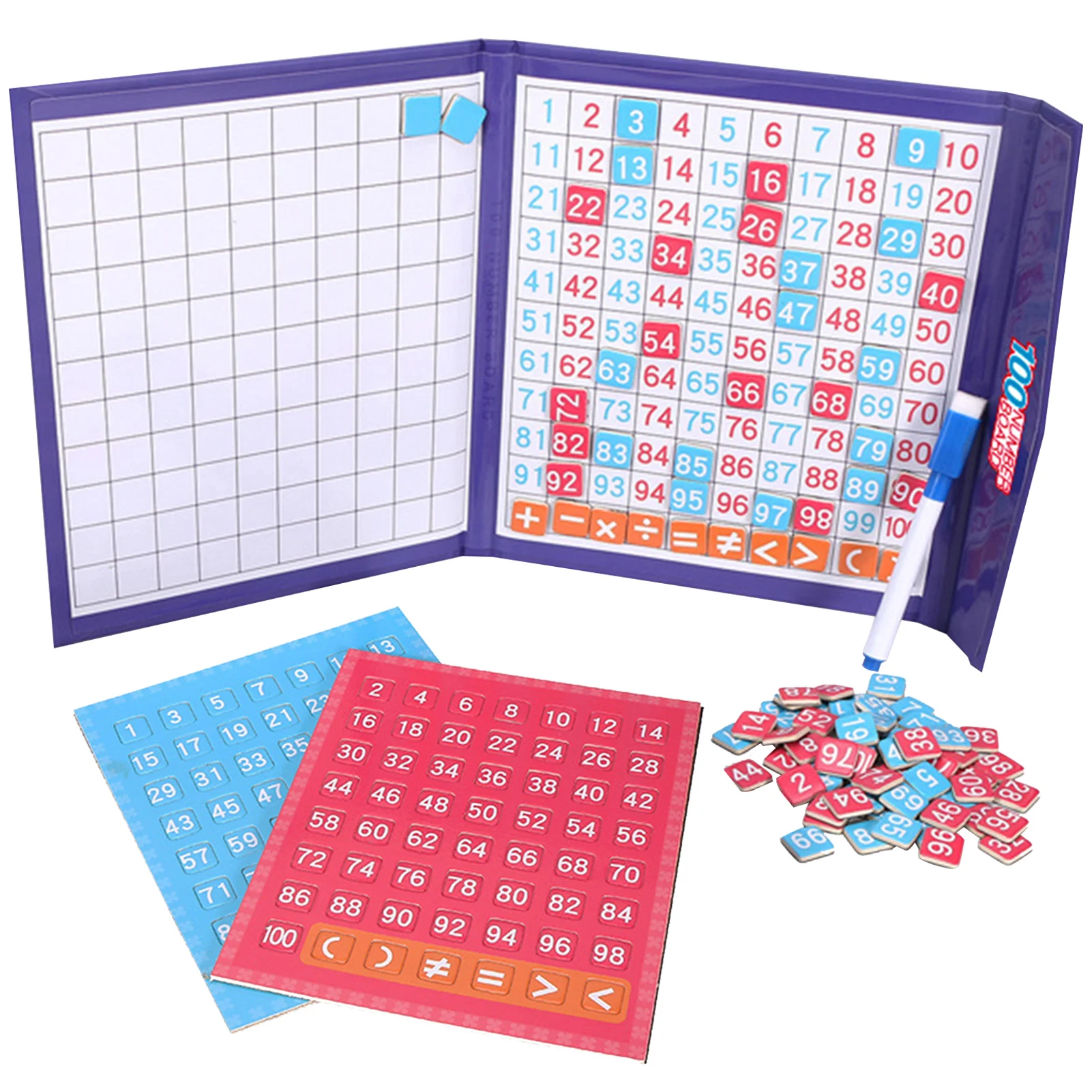 Wooden Montessori Multiplication Board Game Kids Learning Educational Toys Math Counting Hundred Board Interactive Thinking Game
Wooden Montessori Multiplication Board Game Kids Learning Educational Toys Math Counting Hundred Board Interactive Thinking Game