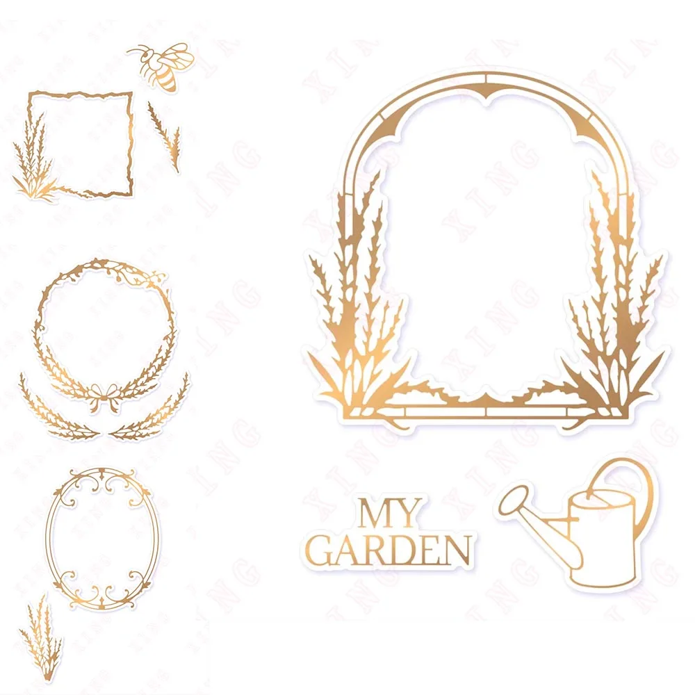 New Hot Foil 2023 Scrapbook Card Album Diy Craft Decoration Embossing Wrought Iron Buzzing My Garden Frame Rustic Wreath Cut Die
New Hot Foil 2023 Scrapbook Card Album Diy Craft Decoration Embossing Wrought Iron Buzzing My Garden Frame Rustic Wreath Cut Die