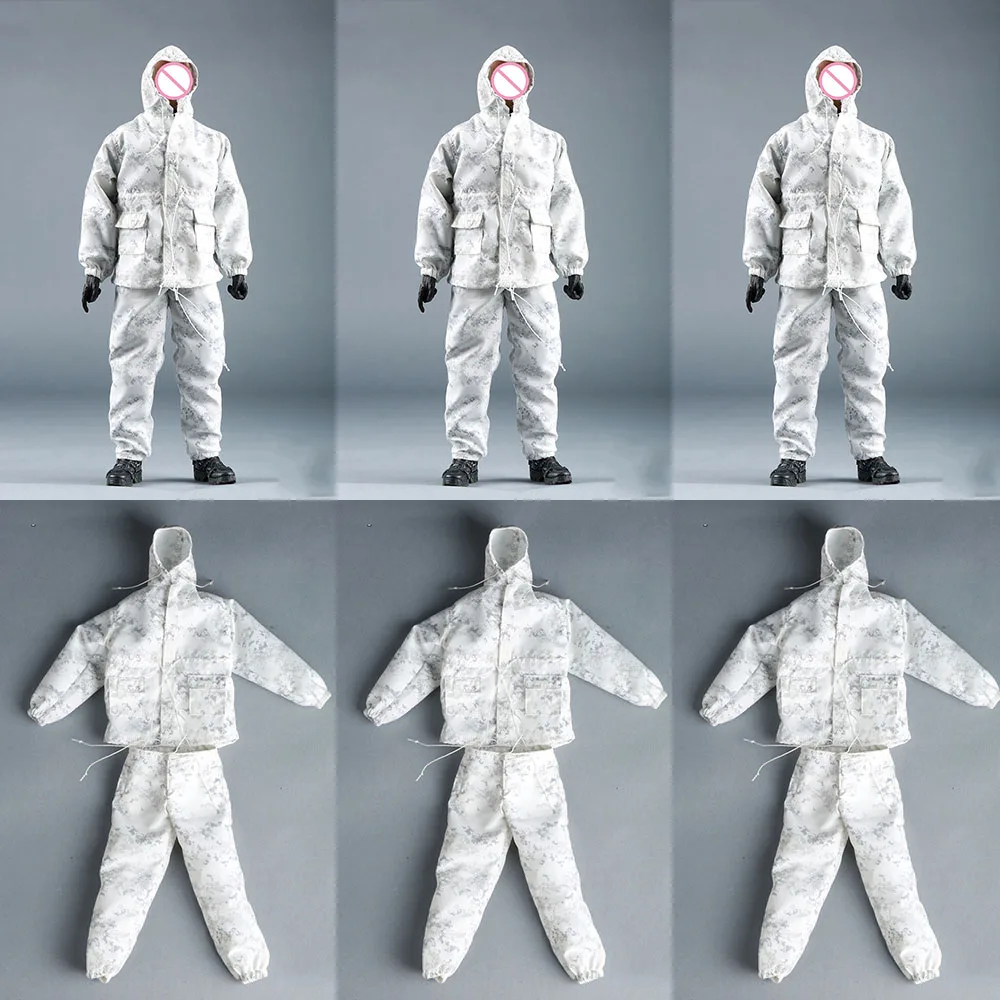 Fg033 1/6 Male Soldier Camouflage Trench Coat Combat Pants Seal Snow Digital Camouflage Combat Suits For 12" Action Figure Body
Fg033 1/6 Male Soldier Camouflage Trench Coat Combat Pants Seal Snow Digital Camouflage Combat Suits For 12" Action Figure Body