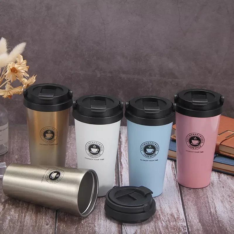 New in Insulated Coffee Mug Adult Stainless Steel with Cover Tumbler Cup Women Car Tea Thermos Cup with Handle Office Travel
New in Insulated Coffee Mug Adult Stainless Steel with Cover Tumbler Cup Women Car Tea Thermos Cup with Handle Office Travel