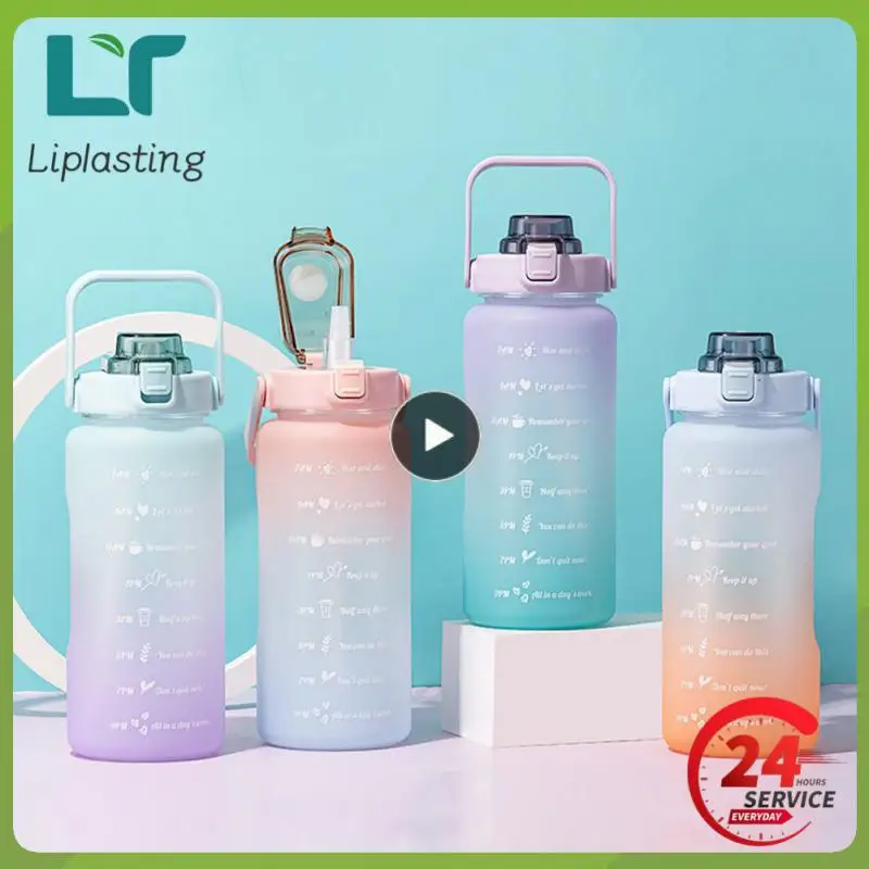 Water Cup Sealed Silicone Drinking Kettle Large Capacity Straw Cup Sports Bottle Fitness Equipment One-button Spring Cover Pc Pp
Water Cup Sealed Silicone Drinking Kettle Large Capacity Straw Cup Sports Bottle Fitness Equipment One-button Spring Cover Pc Pp