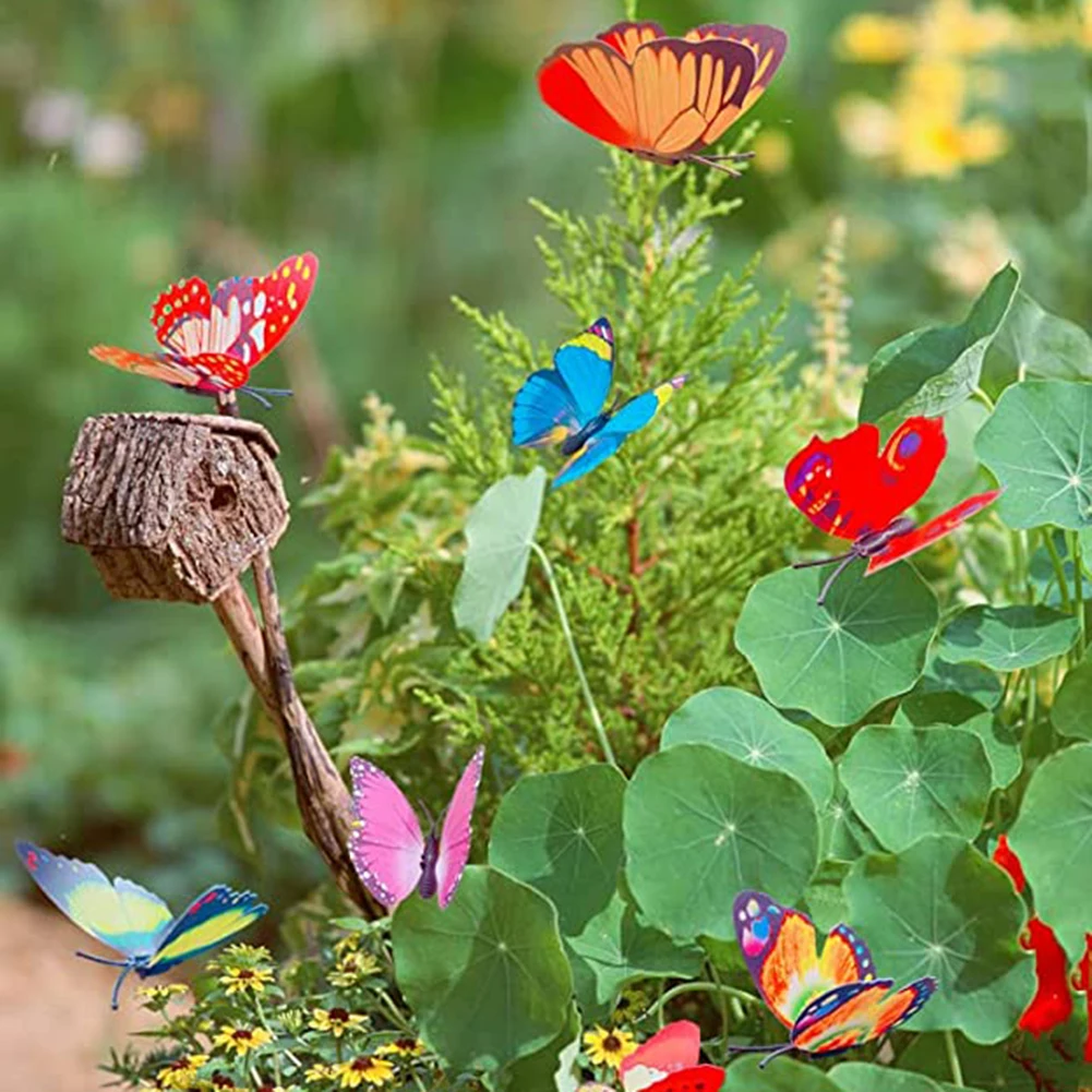 Decoration Garden Butterflies Yard 100pcs DIY Fairy Decor Garden Decorat Lawn Ornament Pot Outdoor PVC Brand New
Decoration Garden Butterflies Yard 100pcs DIY Fairy Decor Garden Decorat Lawn Ornament Pot Outdoor PVC Brand New