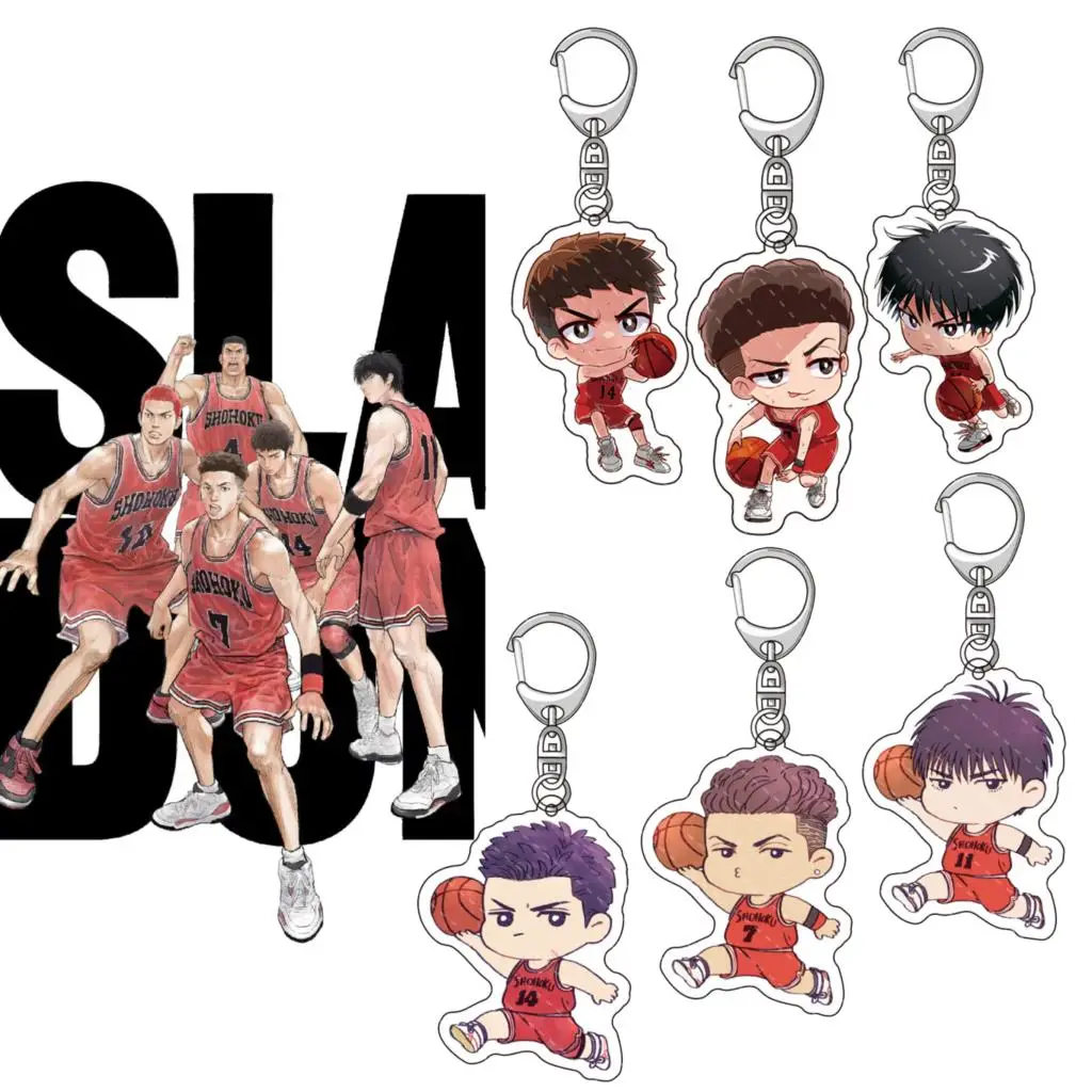 Japan Anime SLAM DUNK Sakuragi Hanamichi Kaede Rukawa Akira Sendoh Keychain Cartoon Model Pendant Keyrings Figure Key Toys Gifts
Japan Anime SLAM DUNK Sakuragi Hanamichi Kaede Rukawa Akira Sendoh Keychain Cartoon Model Pendant Keyrings Figure Key Toys Gifts