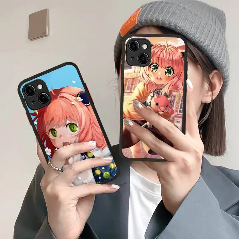 Anime Girl Spy X Family Anya Phone Case for iPhone X XR XS 7 8 Plus 11 12 13 pro MAX 13mini Translucent Matte Case
Anime Girl Spy X Family Anya Phone Case for iPhone X XR XS 7 8 Plus 11 12 13 pro MAX 13mini Translucent Matte Case