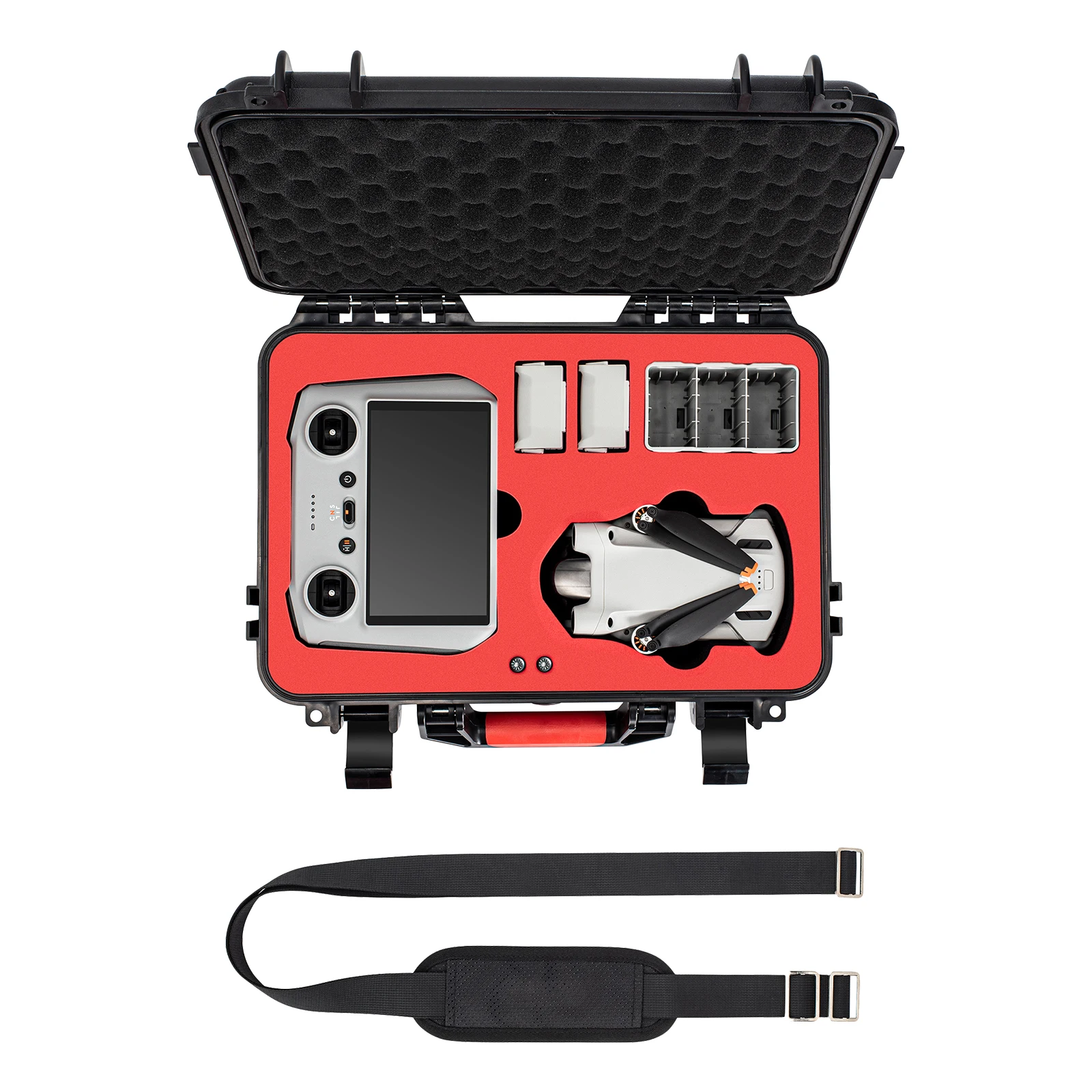 Waterproof Hard Shell Carrying Case for DJI Mini 3 Pro Remote Controller Drone Body Accessories Storage Shoulder Handbag
Waterproof Hard Shell Carrying Case for DJI Mini 3 Pro Remote Controller Drone Body Accessories Storage Shoulder Handbag